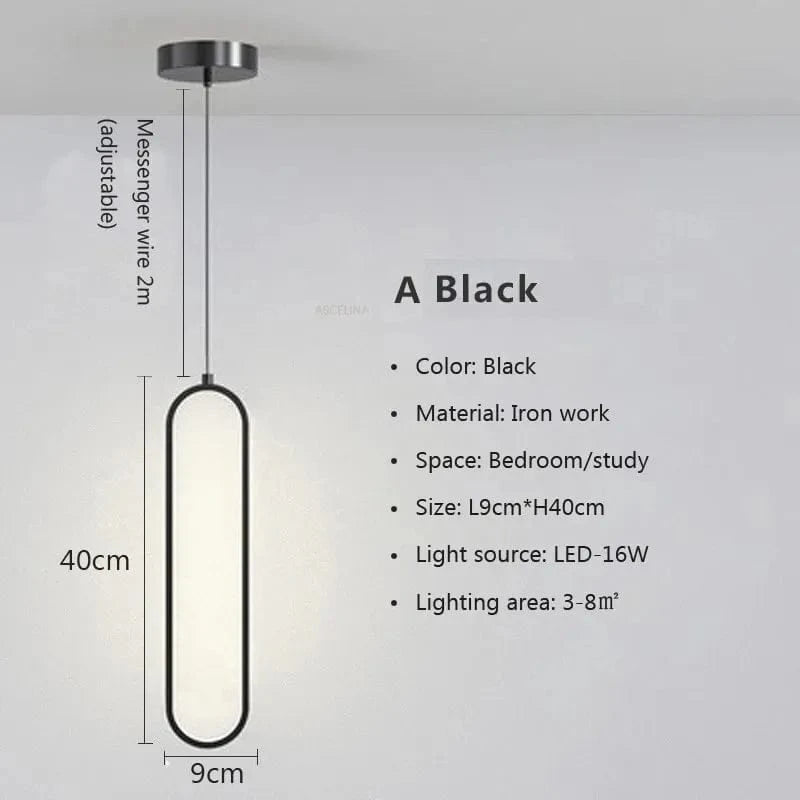 NORDIC LIGHT Luxury Nordic Ring Pendant Light For Living Spaces