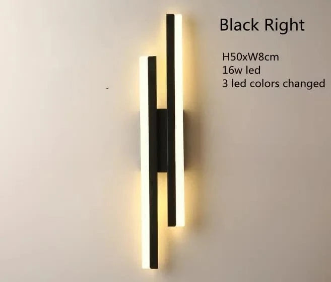 NORDIC LIGHT Luxury Vertical Wall Sconce Light For Living Spaces
