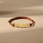 Load image into Gallery viewer, Personalized Birth Flower Rope Bracelet