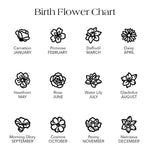 Load image into Gallery viewer, Personalized Birth Flower Rope Bracelet