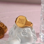 Load image into Gallery viewer, Positive Affirmation Engraved Rings