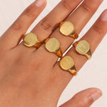 Load image into Gallery viewer, Positive Affirmation Engraved Rings