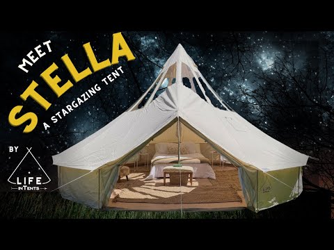 Life in Tent 20' (6M) Stella™  Stargazing Tent-LIT20SSTL