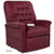 PRIDE 3-Position Lift Chair Black Cherry Pride Heritage 358 Lift Recliner