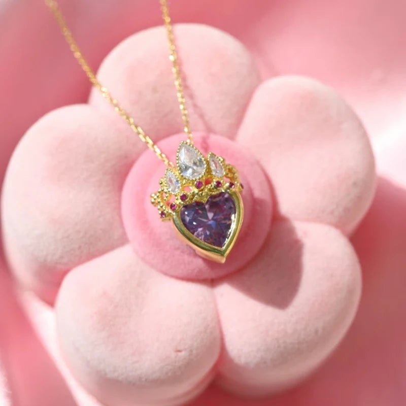 Rapunzel crown inspired necklaces and rings