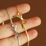 Load image into Gallery viewer, Romantic Dainty Bow Necklace