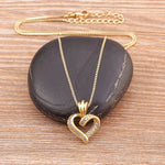 Load image into Gallery viewer, Romantic Diamond Heart Pendant Necklace