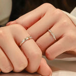 Load image into Gallery viewer, Romantic X Couples Rings