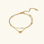 Load image into Gallery viewer, Rowena Gold Layered Anklet