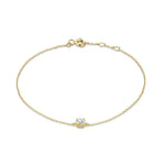 Load image into Gallery viewer, S925 Dainty Single Diamond Bracelets