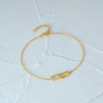 Load image into Gallery viewer, S925 Forever Linked Diamond Contrast Bracelet