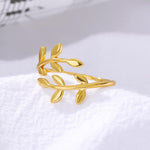 Load image into Gallery viewer, Jordin Small Leaf Ring