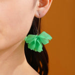 Load image into Gallery viewer, Fariba Spring Floral Hoop Earrings