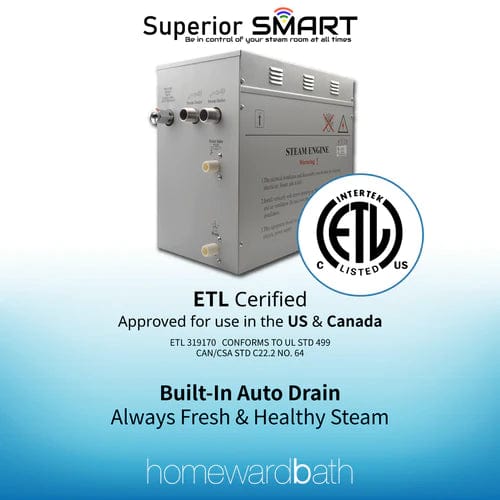 STEAM PLANET Steam Generators Steam plane t Superior Smart Steam Generator (WiFi) 12kw- SP12XT