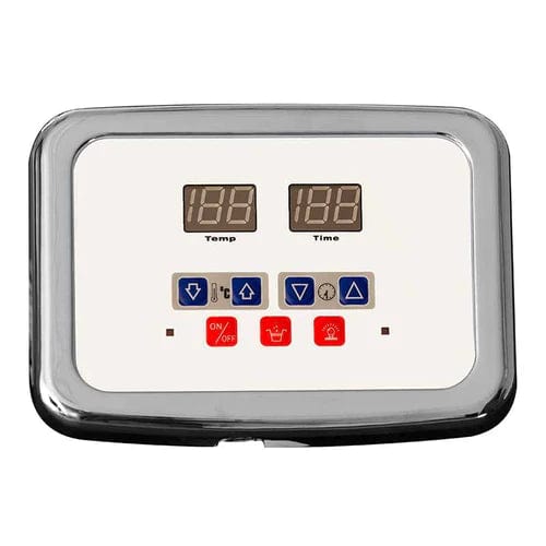 STEAM PLANET Steam Generators Steam Planet Superior 6kW Self-Draining Steam Bath Generator with Waterproof Programmable Controls and Chrome Steam Outlet-6KW