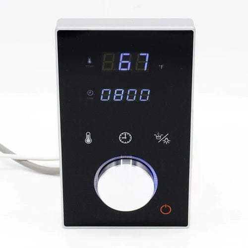 STEAM PLANET Steam Generators Steam Planet Superior Steam Shower Generator 6kW DeLuxe System, Self Draining Black Keypad- SPSSSG6DSSBK