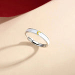 Load image into Gallery viewer, Sun & Moon Matching Couples Rings