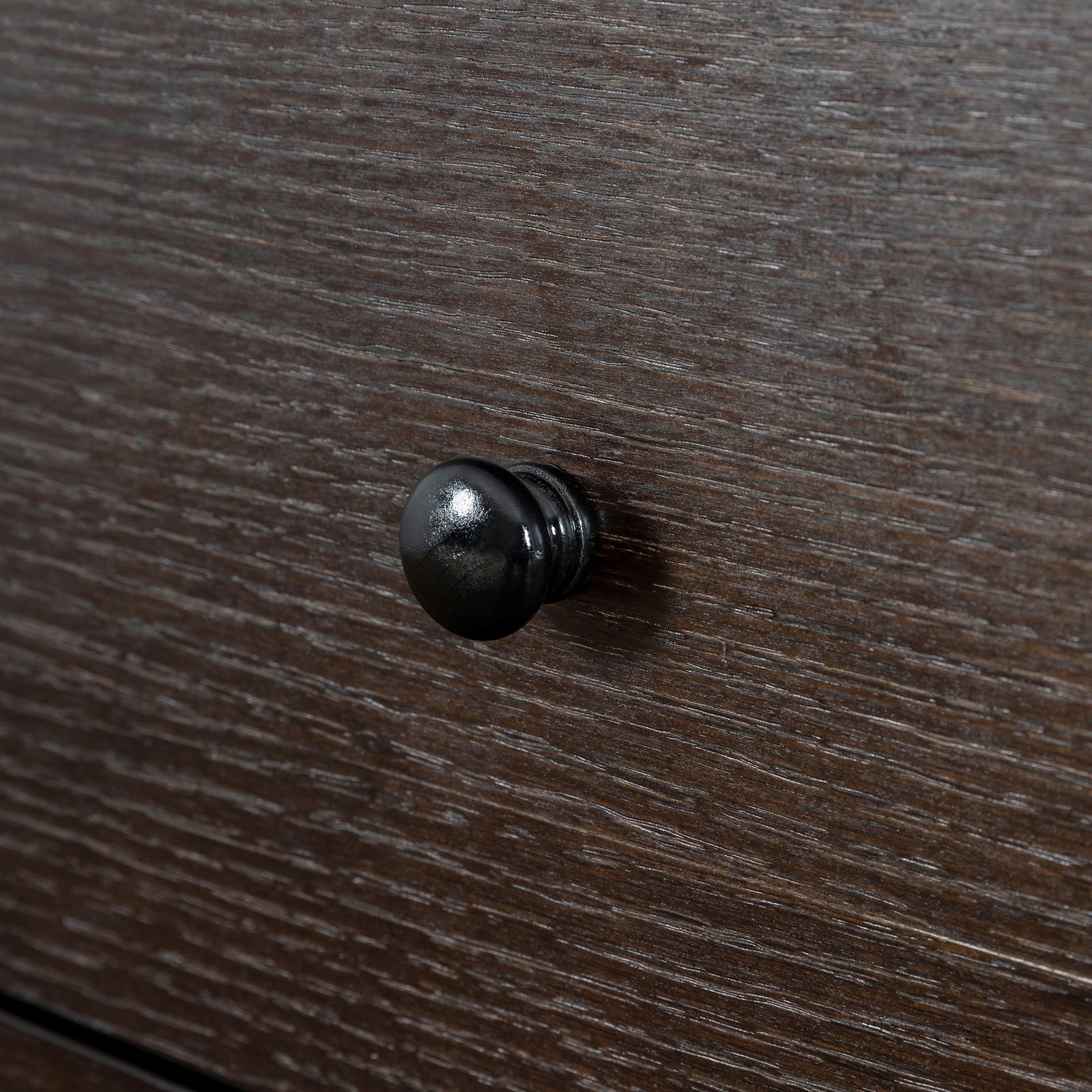 THE FURNITURE CO. Vanity Default Solid Wood Spray-Painted Dresser Buffet Tableware Cabinet With Retro Round Handle In Auburn