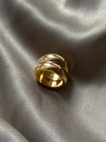 Load image into Gallery viewer, Seraphina Double Chunky Gold Ring