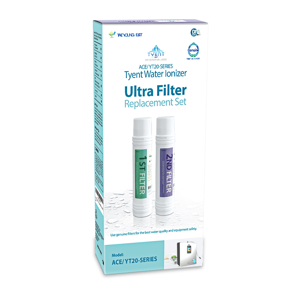 TYENT Water Ionizers ACE Ultra Dual Filtration Set