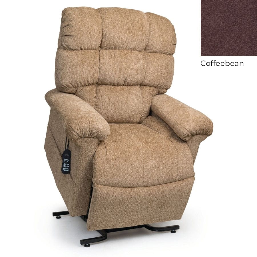 ULTRACOMFORT 3-Position Lift Chair Coffee Bean UltraComfort UC556-MLA Vega Medium/Large Size 2 Zone Zero Gravity Lift Chair