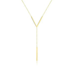 Load image into Gallery viewer, V Drop Lariat Necklace