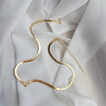 Load image into Gallery viewer, V Taper Herringbone Necklace