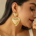 Load image into Gallery viewer, Vintage Inspired Classy Double Heart Earrings