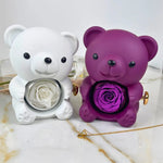 Load image into Gallery viewer, Romantic Bear Personalized Eternal Hearts Necklace