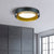 Flush Mount Ceiling Light with Acrylic Shade