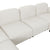 Valencie Cloud Inspired Modular Velvet Sofa in Beige