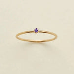Load image into Gallery viewer, Dainty Treasure Birthstone Ring

