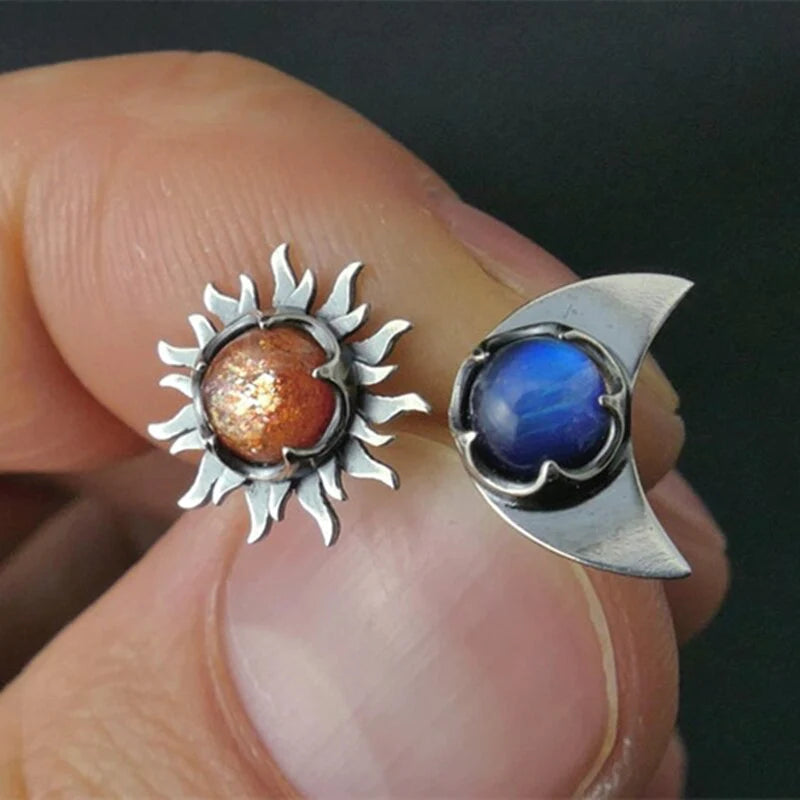 Elegant Moon Drop Earrings