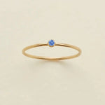Load image into Gallery viewer, Dainty Treasure Birthstone Ring
