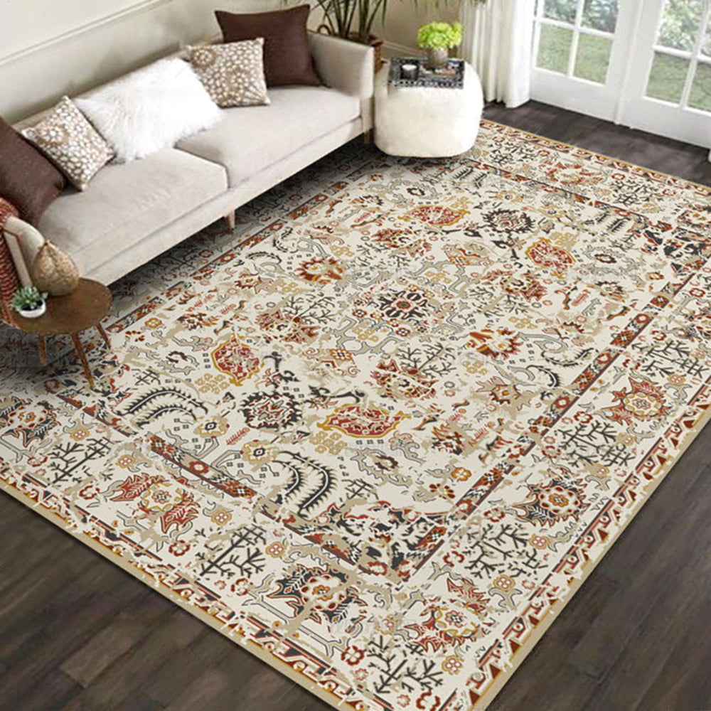 Vintage Area Rug for Bedroom and Living Room