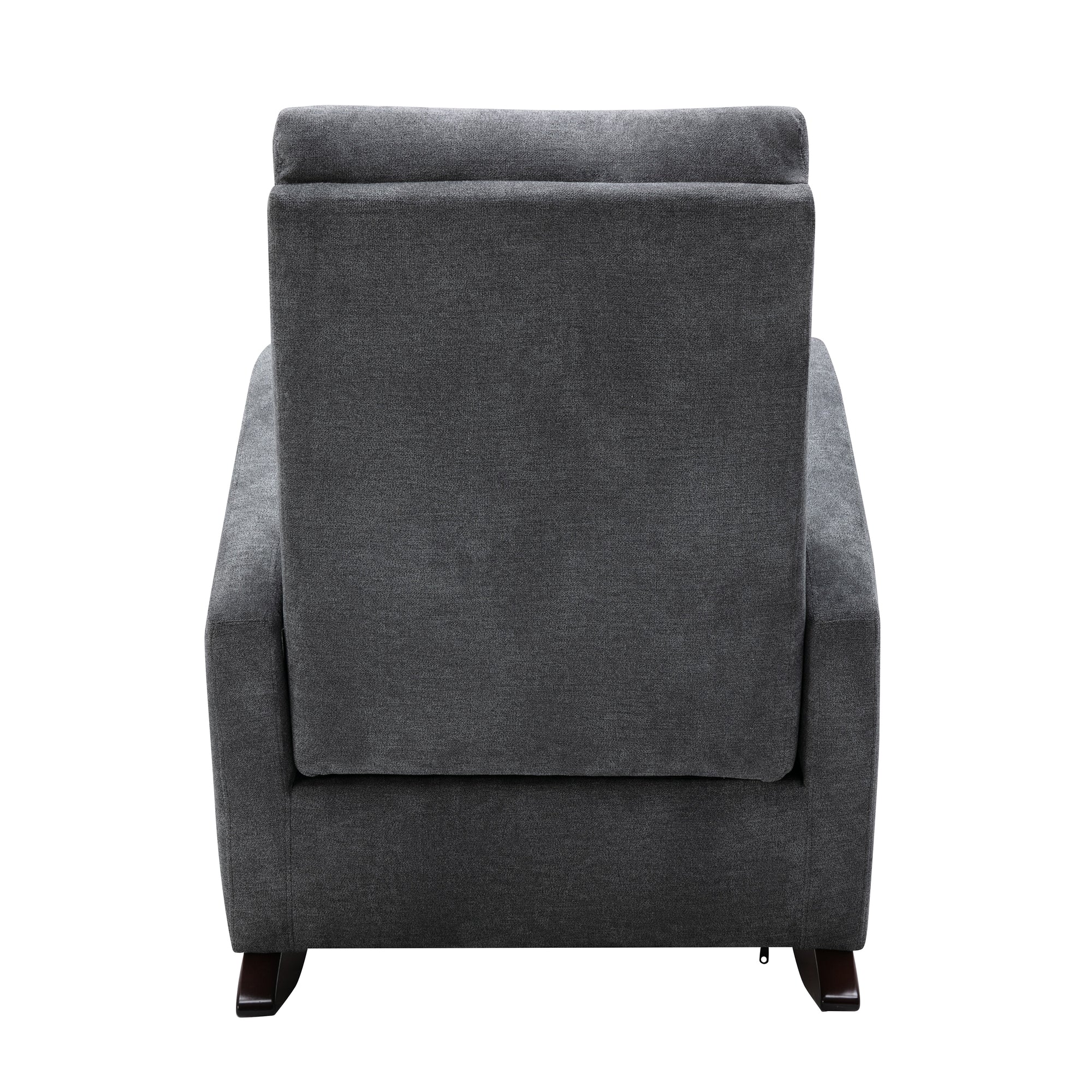 Baby Room Dark Gray Modern Rocking Chair