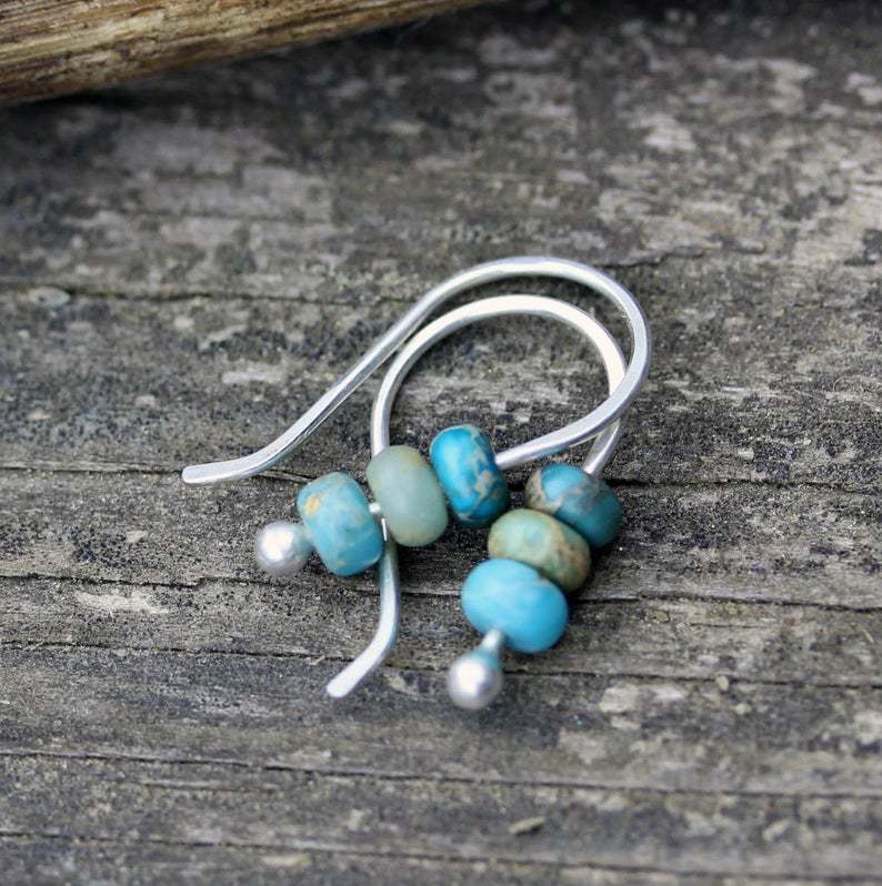 Bohemian Turquoise Retro Earrings