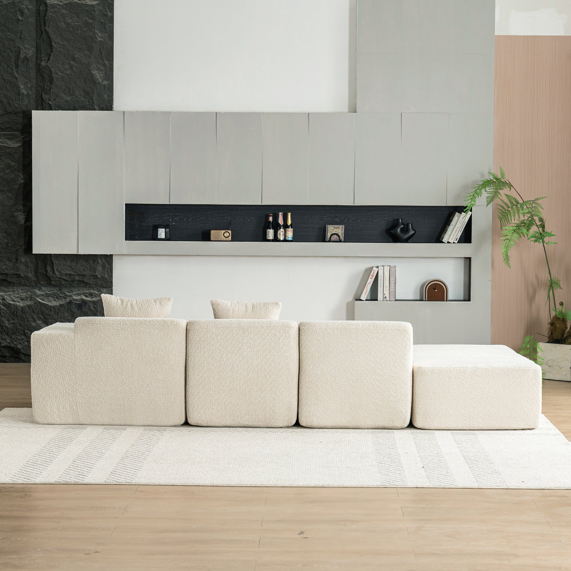 Chamonix Modular Sectional Sofa in Beige