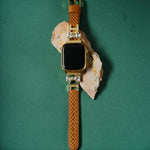 Load image into Gallery viewer, Luxury Leather Apple Watch Bands for Women
