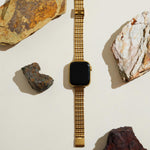 Load image into Gallery viewer, Dazzling Metal Embossed Apple Watch Bands for Women
