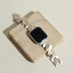 Load image into Gallery viewer, Luxury Stainless Steel Geo Apple Watch Bands for Women
