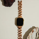 Load image into Gallery viewer, Luxury Stainless Steel Geo Apple Watch Bands for Women
