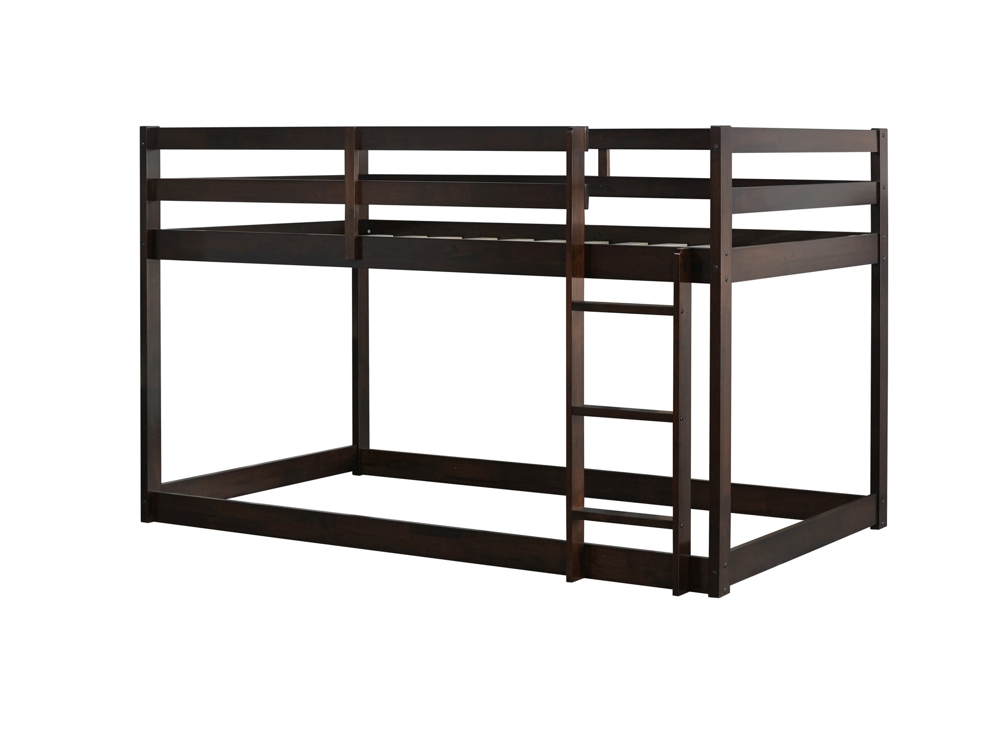 Twin Over Twin Loft Bed in Espresso Finish