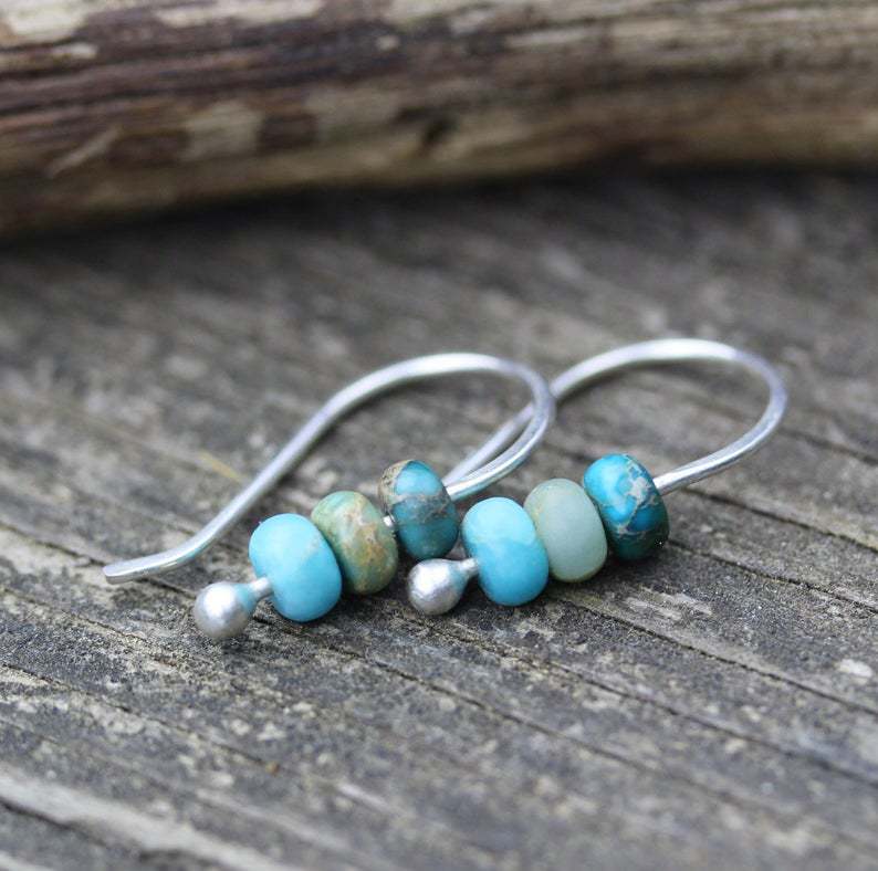 Bohemian Turquoise Retro Earrings