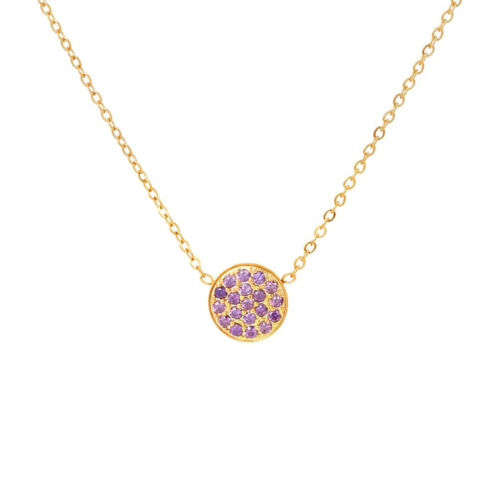 Dainty Étoile Birthstone Necklace