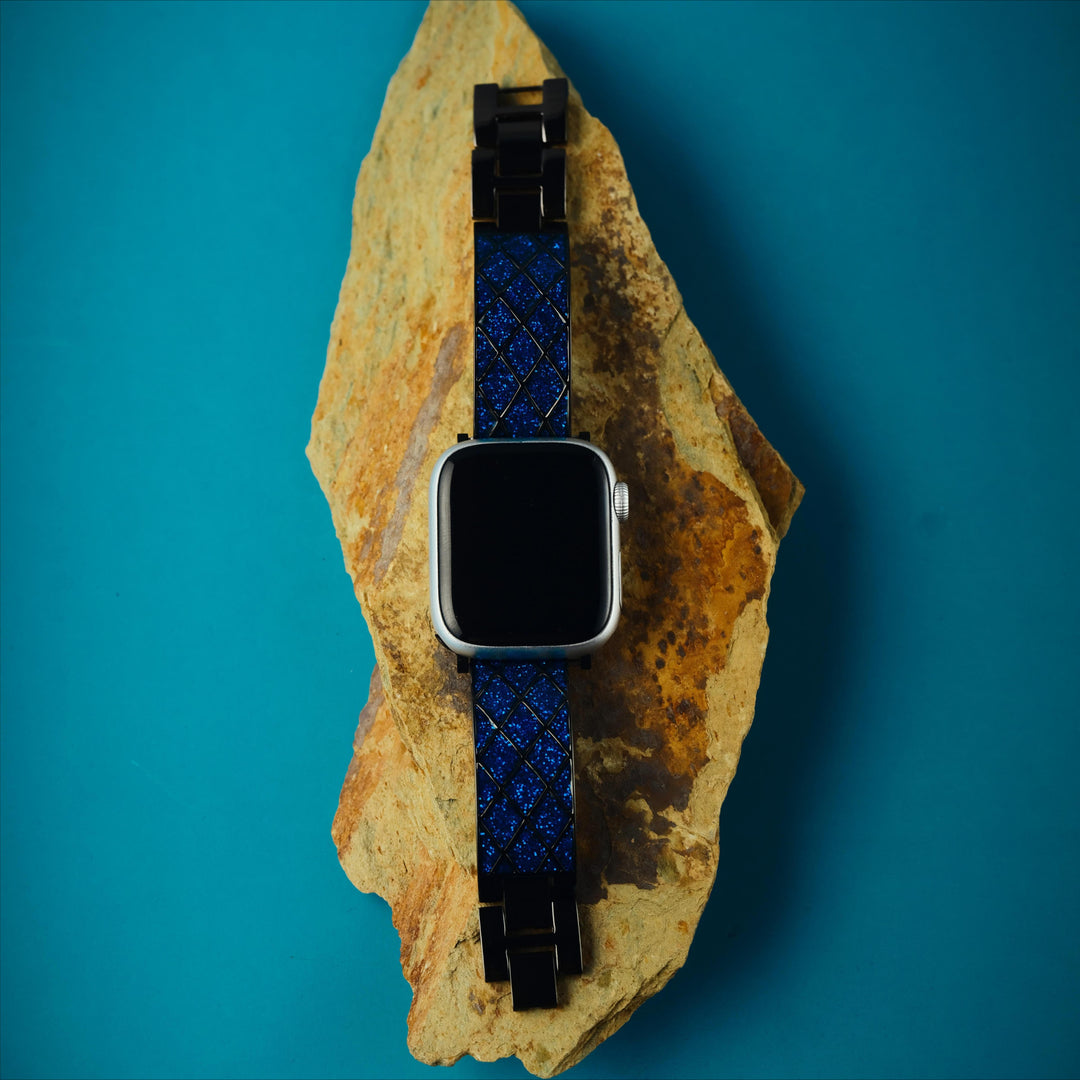 Dazzling Lattice Apple Watch Bands for Women