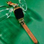 Load image into Gallery viewer, Luxury Leather Apple Watch Bands for Women
