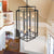 8-Light Farmhouse Chrome Foyer Chandelier