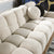 Deep Beige Boucle Marshmallow Sofa