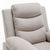 Power Recliner Chair with Adjustable Massage Function - Velvet Electric Armchair With Heating System & Side Pockets